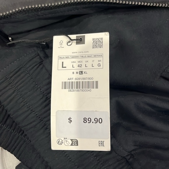 BNWT Zara Men’s Coat Size L - Picture 4 of 4